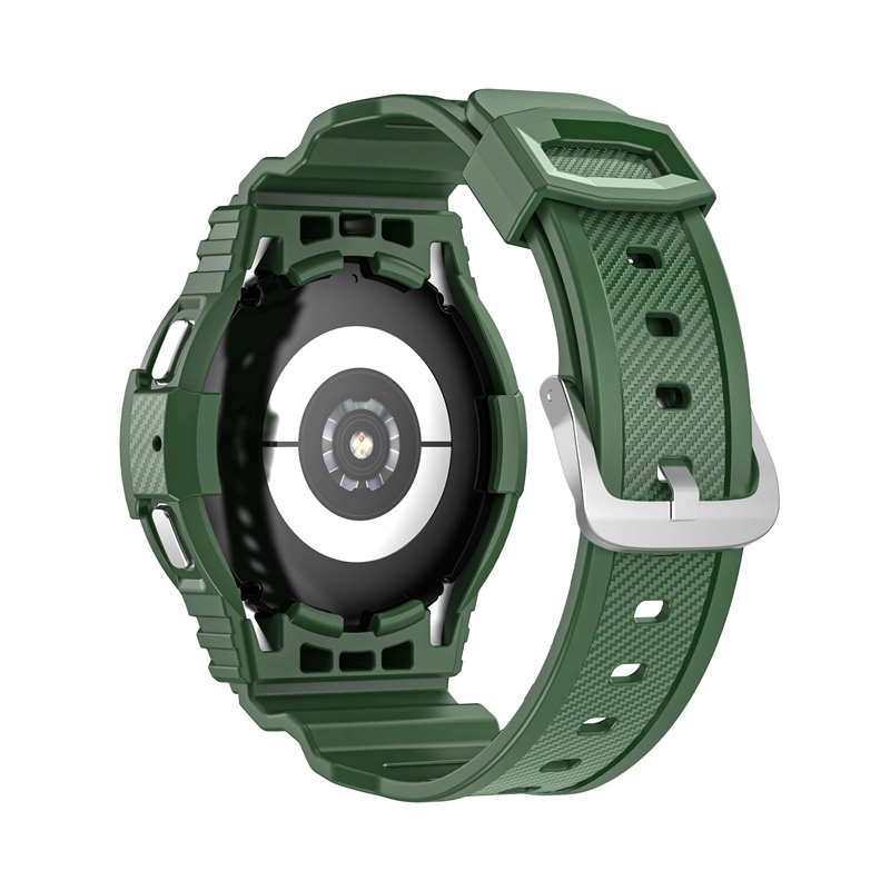 CBSGW-23 Sport TPU-Uhr-Wickelbänder für Samsung Galaxy-Uhr 4 40mm 44mm mit Schutzhülle