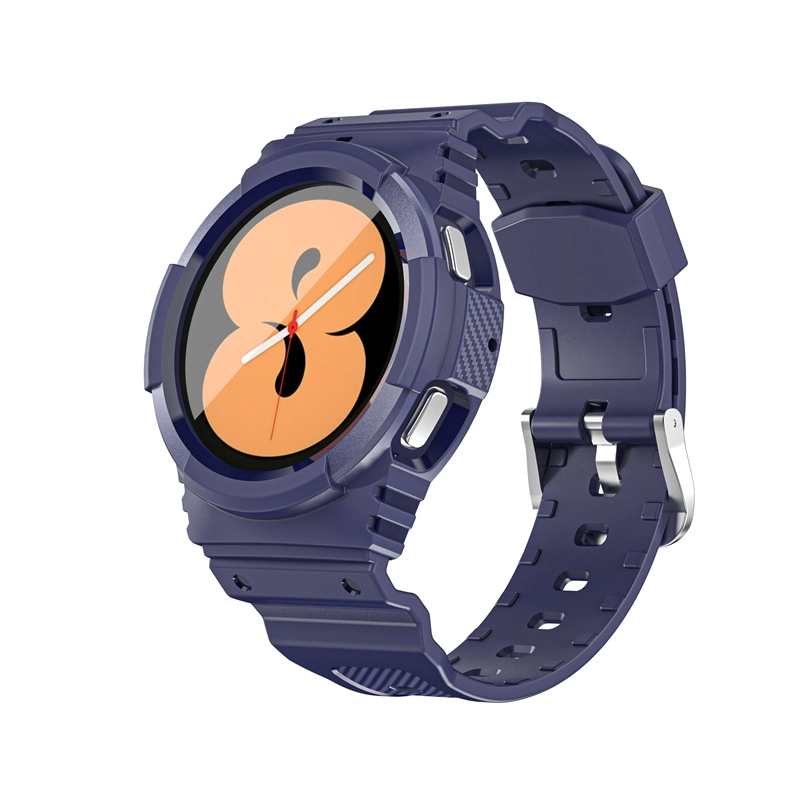 CBSGW-23 Sport TPU-Uhr-Wickelbänder für Samsung Galaxy-Uhr 4 40mm 44mm mit Schutzhülle