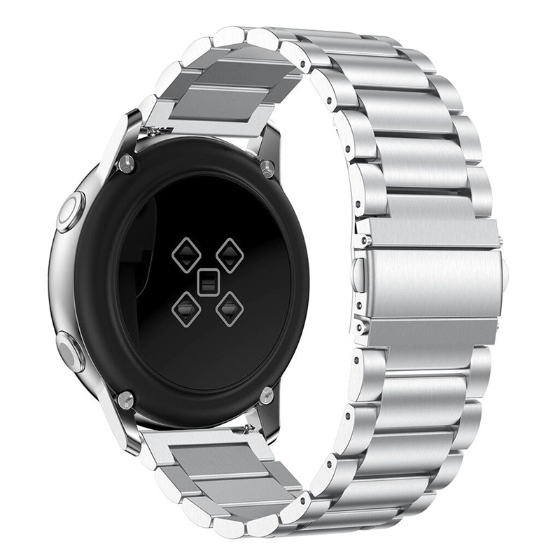 CBSW18 3-Link Chain Metal Watch Band For Samsung Galaxy Watch Active