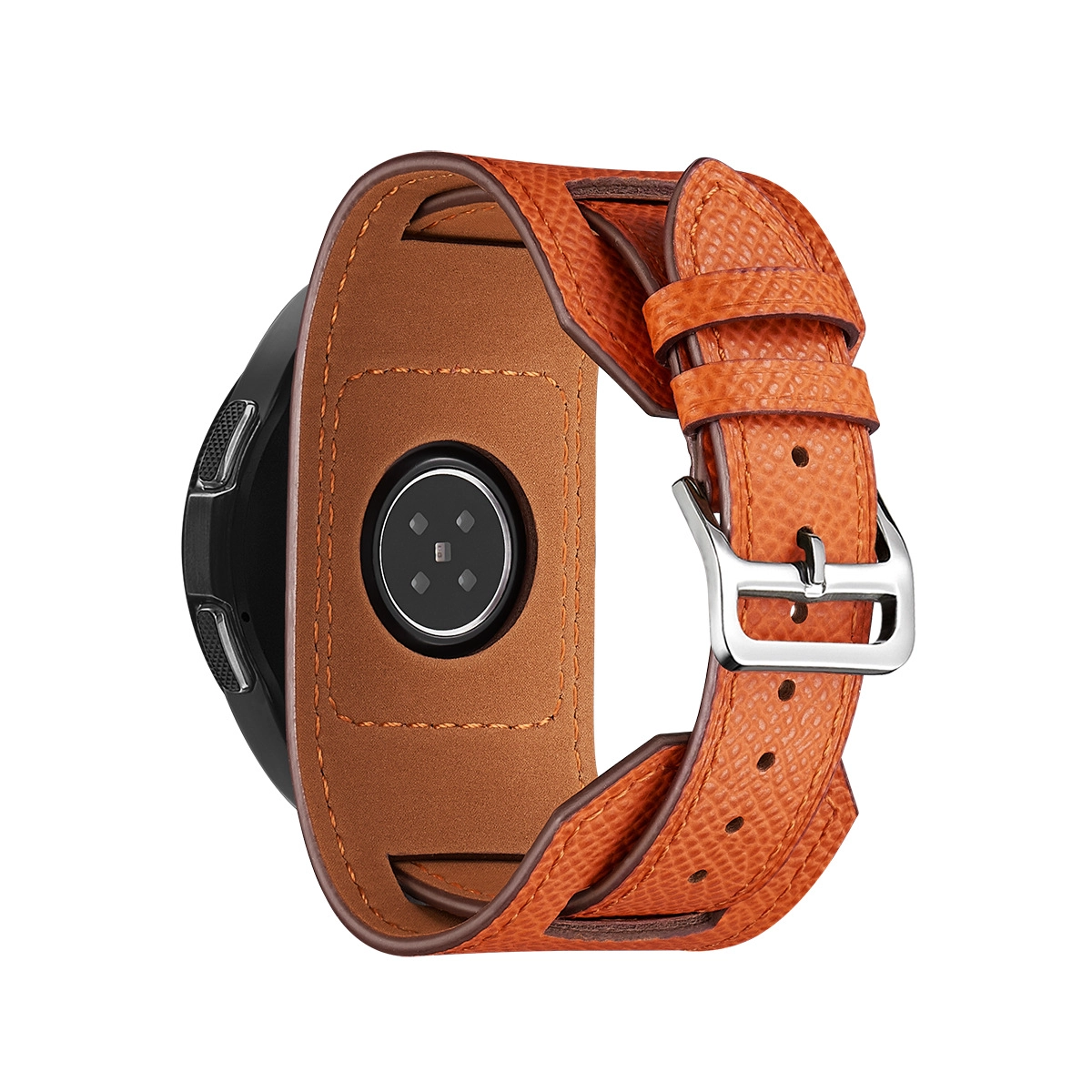 CBSW206 20mm Luxury Watch Leather Wrist Strap For Samsung Watch Active 2 Watchbands
