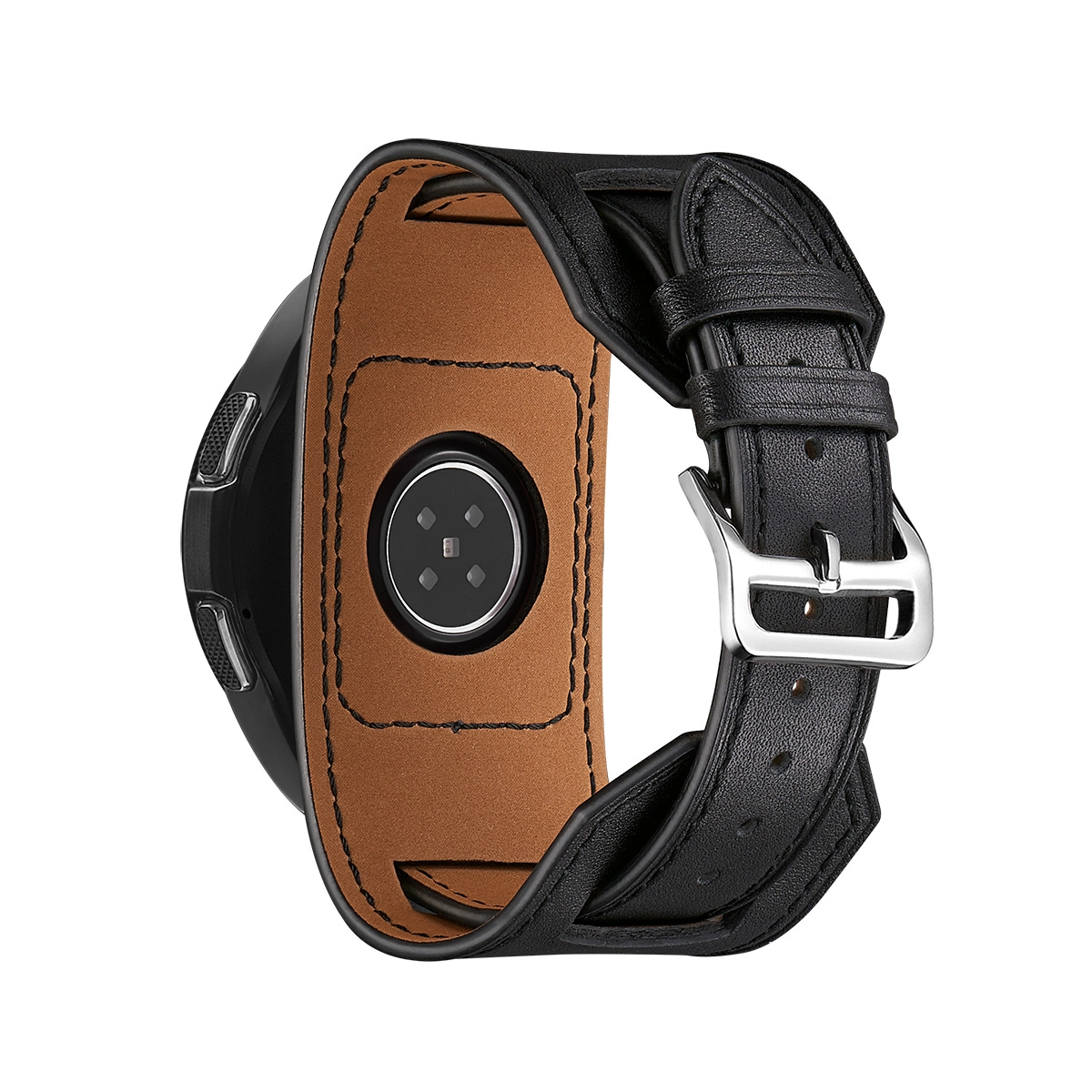 CBSW206 20mm Luxury Watch Leather Wrist Strap For Samsung Watch Active 2 Watchbands