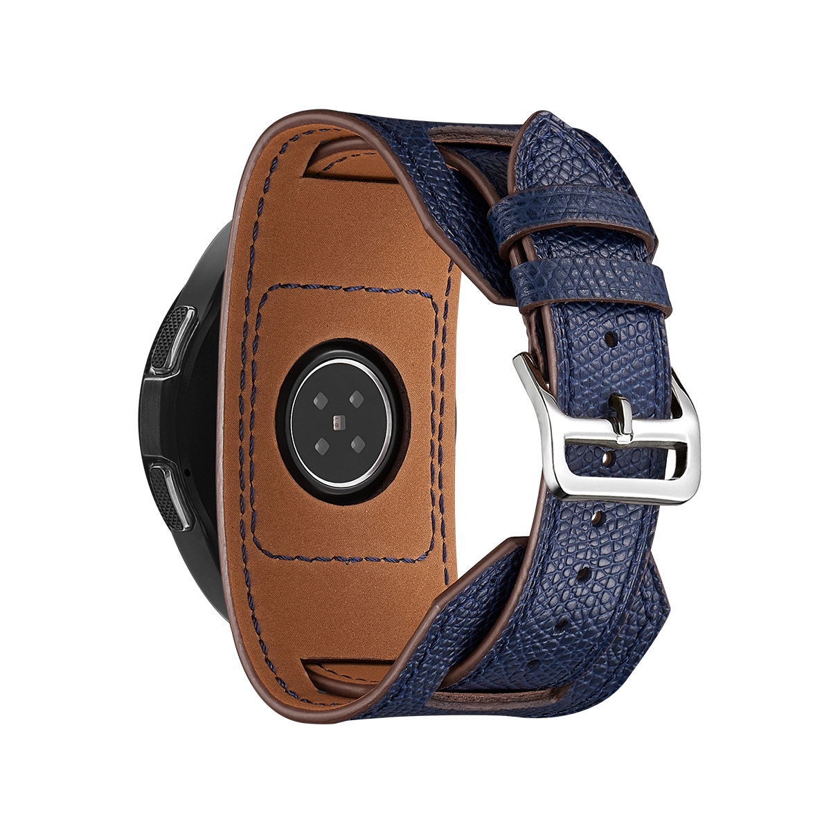CBSW206 20mm Luxury Watch Leather Wrist Strap For Samsung Watch Active 2 Watchbands