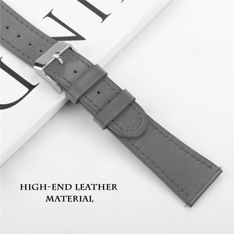 CBSW28 Floral Printed Genuine Leather Watch Band For Samsung Galaxy Watch Active