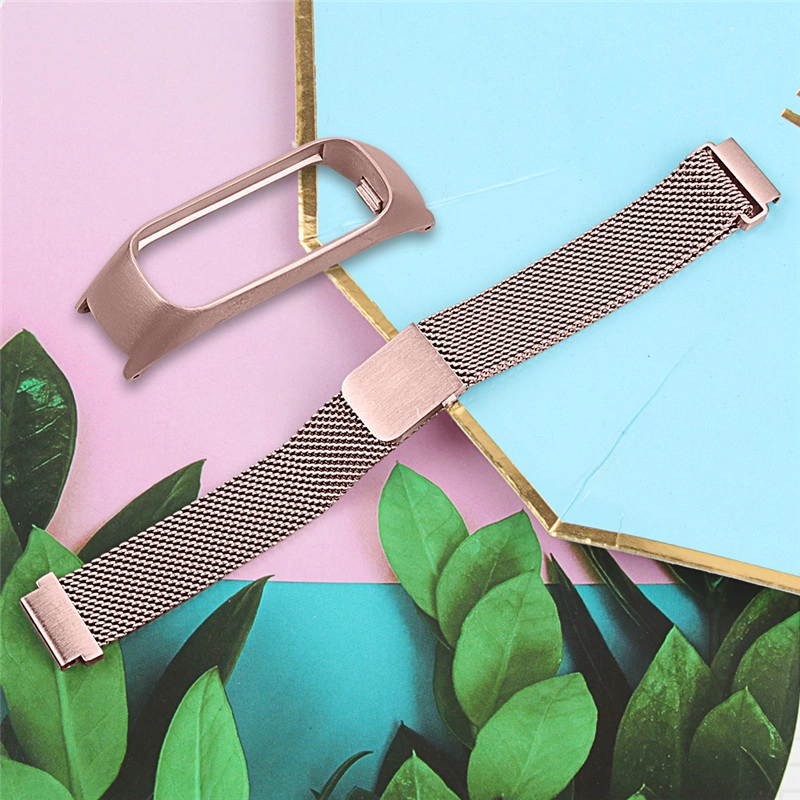 CBSW38 Banda de reloj magnética milanesa Loop para Samsung Galaxy Fit E R375