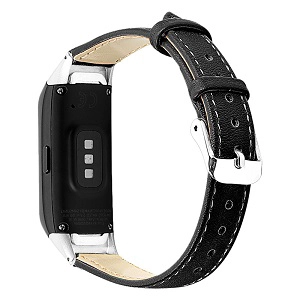 Correa de reloj de cuero genuino CBSW42 para Samsung Galaxy Fit R370