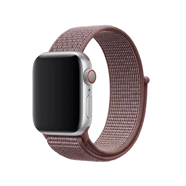CBTN09 Apple İzle Için Dokuma Naylon Watch Band 44mm 40mm 42mm 38mm
