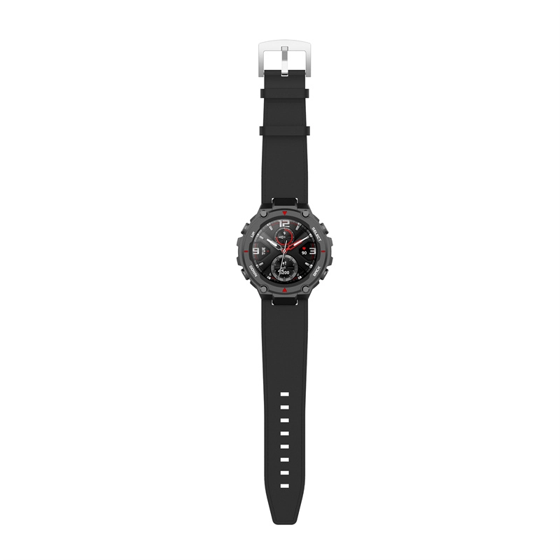 CBtr01 PU Skórzany pasek zegarkowy dla Huami Amazfit T-Rex Pro A1918 Inteligentny zegarek