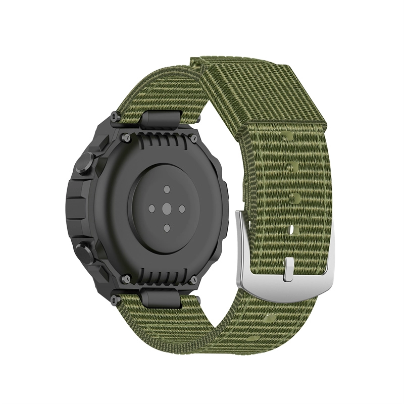 CBTR04 Nylon Striped Reloj Correa para Xiaomi Huami Amazfit T-Rex Pro A1918