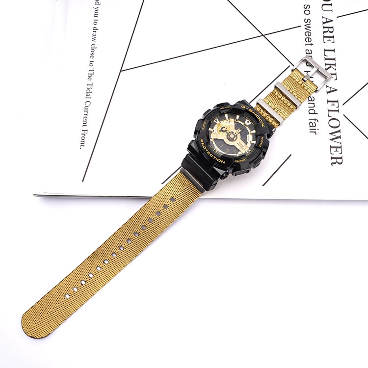 CBUS107 Venta al por mayor Logotipo personalizado 20 mm 22 mm 24 mm Correa de reloj de nylon para Tissot para Omega Seamaster