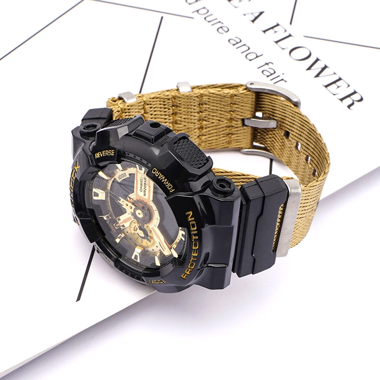 CBUS107 Venta al por mayor Logotipo personalizado 20 mm 22 mm 24 mm Correa de reloj de nylon para Tissot para Omega Seamaster
