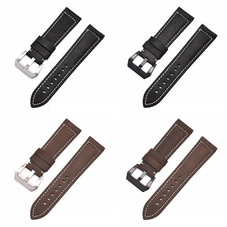 CBUS302-PDH2 Luxury 20mm 22mm 24mm 26mm Genuine Leather Watch Band