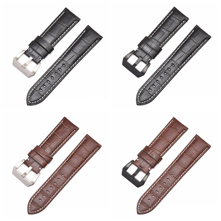 CBUS302-PDH2 Luxury 20mm 22mm 24mm 26mm Genuine Leather Watch Band