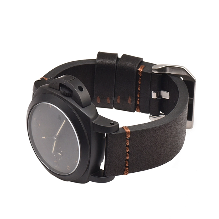 CBUS303-PDH4 22mm 24mm26mmクイックリリースカーフ本革時計バンドストラップ