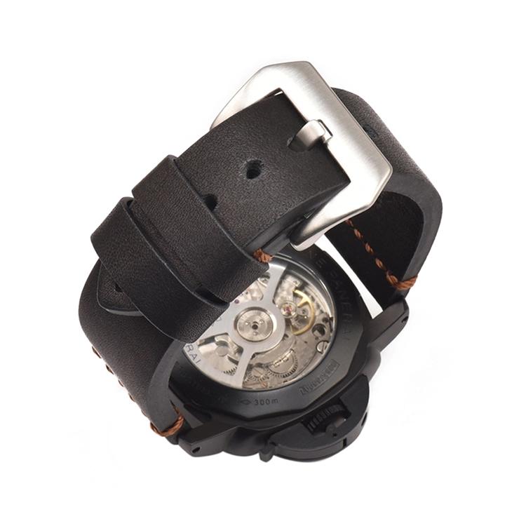 CBUS303-PDH4 22mm 24mm26mmクイックリリースカーフ本革時計バンドストラップ