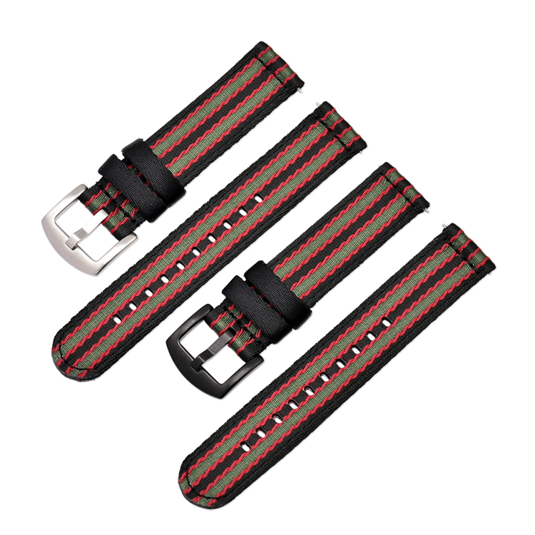 CBUS34 18mm 20mm 22mm 24mm سريعة الإصدار الناتو النايلون ووتش العصابات