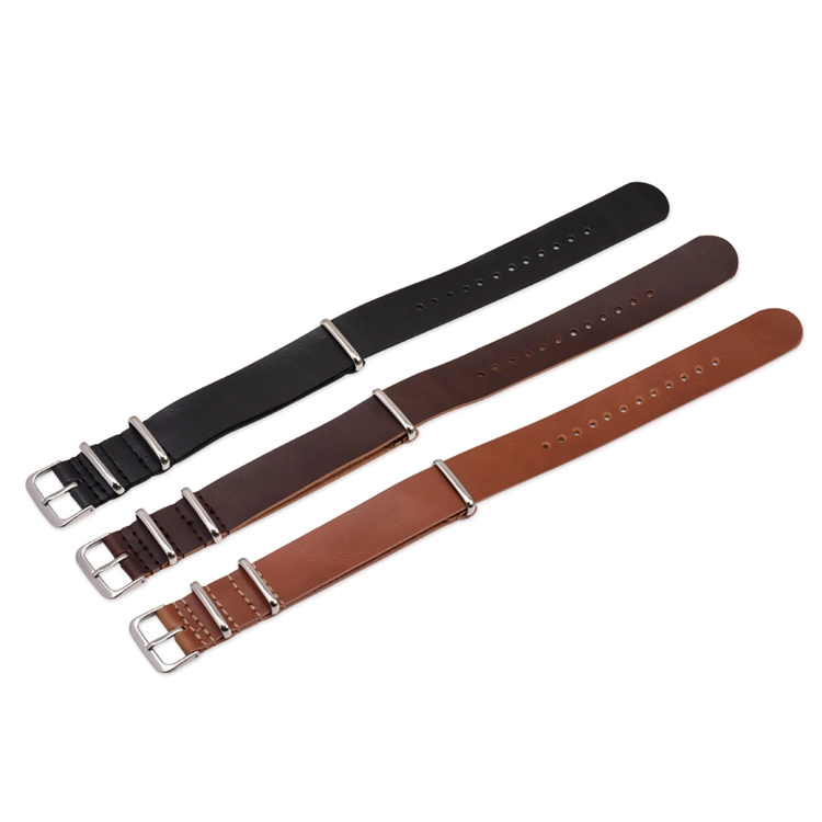 CBUS41 18mm 20mm 22mm Correa de reloj de cuero de PU