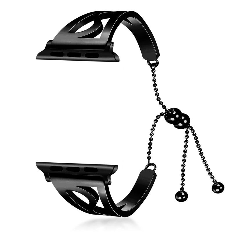 CBWB65 Trendybayステンレススチールレディースジュエリーブレスレットストラップアップルウォッチシリーズ4 3 2 1ペンダント