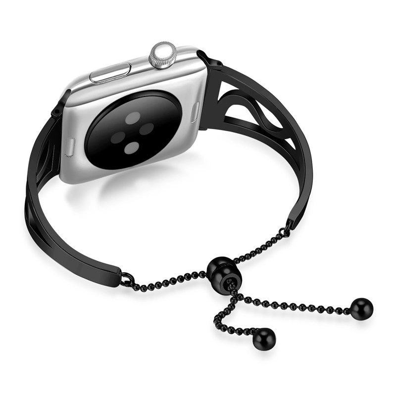 CBWB65 Trendybayステンレススチールレディースジュエリーブレスレットストラップアップルウォッチシリーズ4 3 2 1ペンダント