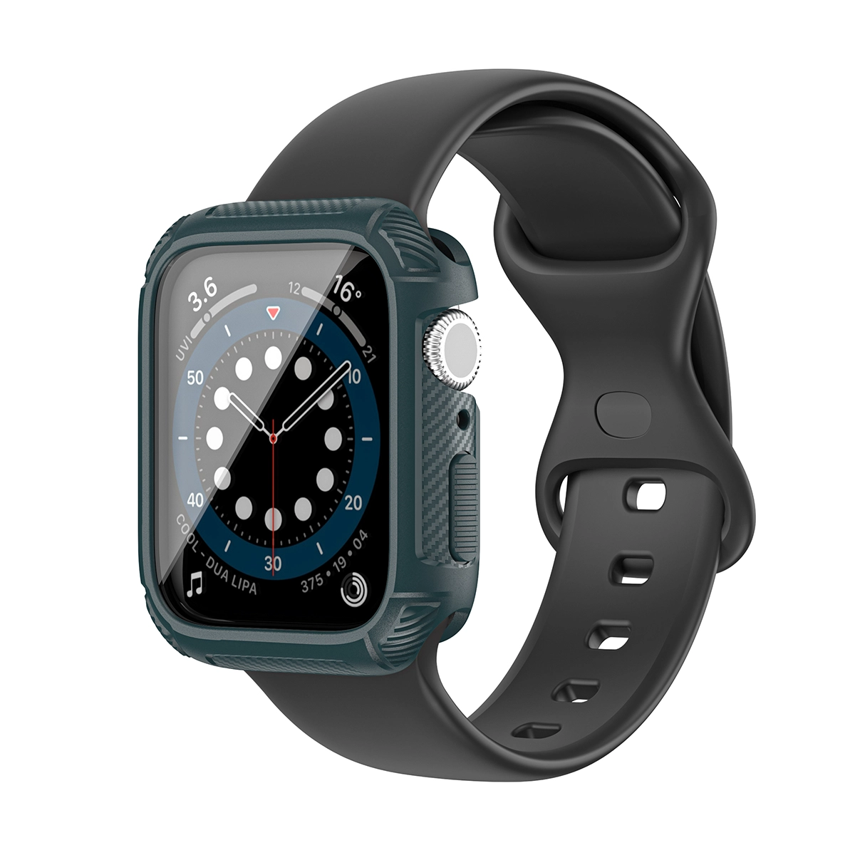 CBWC11 Alrededor de la cubierta protectora de Reloj de PC duro para la caja del reloj de Apple con protector de pantalla