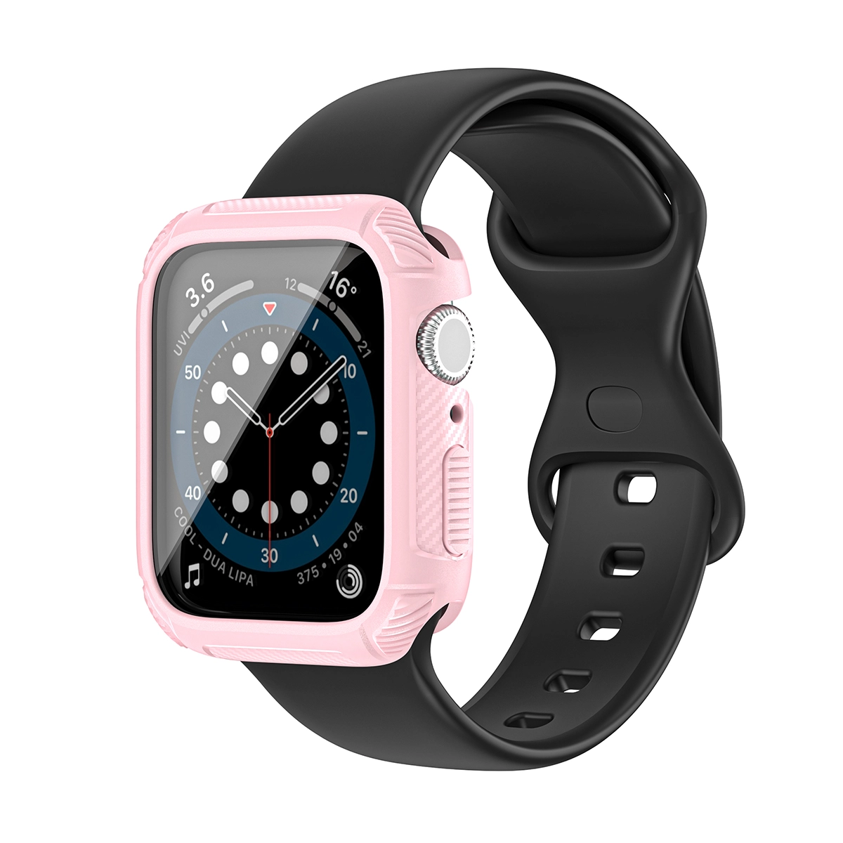CBWC11 Alrededor de la cubierta protectora de Reloj de PC duro para la caja del reloj de Apple con protector de pantalla