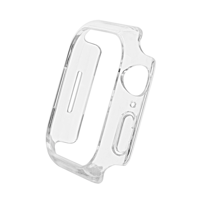 CBWC15 Trendybay Heißer Verkauf Bling Klarer PC Transparente Fallabdeckung für Apple Watch Serie 7 Fall 41mm 45mm