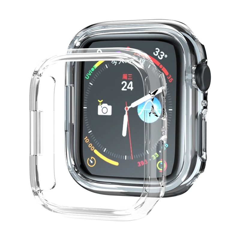 CBWC28 ENTROPLACIÓN DE PC PC Case protector para Apple Watch 45 mm 41 mm 44 mm 44 mm 42 mm 38 mm