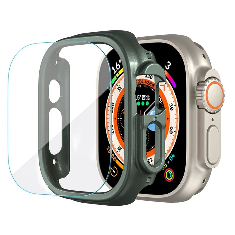CBWC35 도매 PC 범퍼 시계 Apple Watch Ultra 49mm 인화 유리 영화
