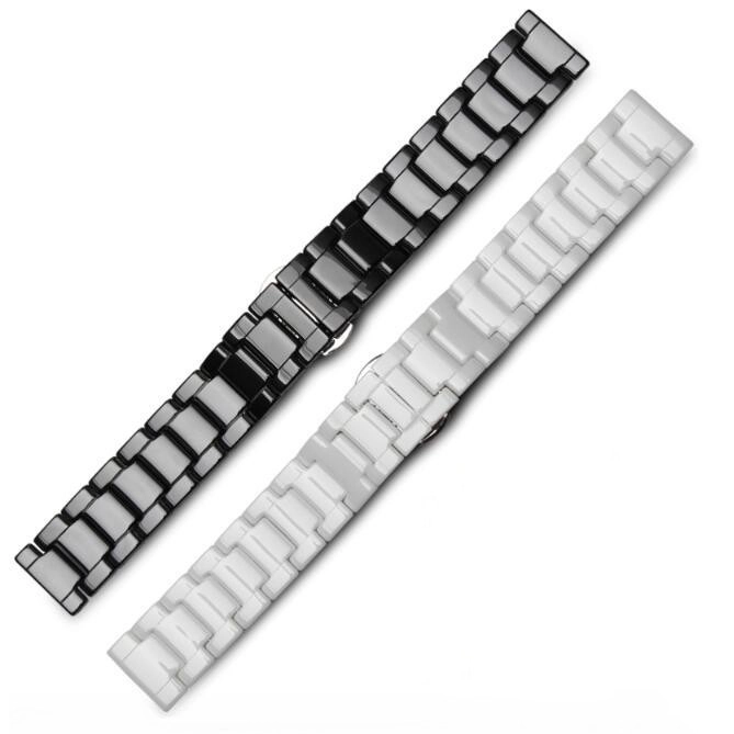 CBWT04 Trendybay سلسلة سوار 22 ملليمتر watchband السيراميك ووتش الفرقة