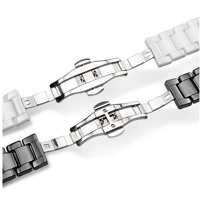 CBWT04 Trendybay سلسلة سوار 22 ملليمتر watchband السيراميك ووتش الفرقة