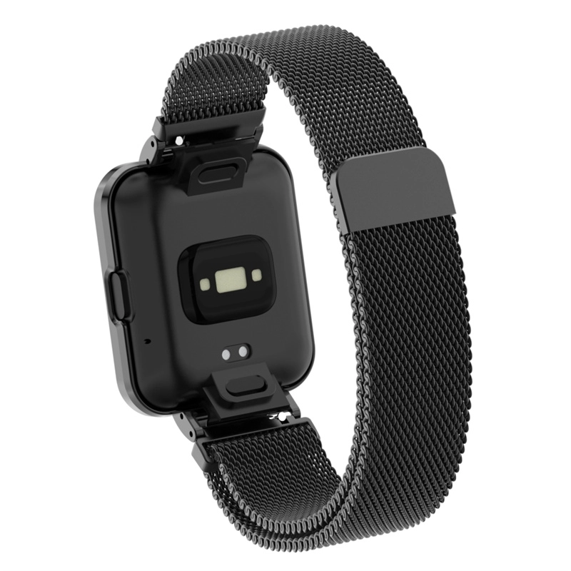 CBXM-W03 Magnetische roestvrijstalen Milanese lusworkbanden voor Xiaomi Redmi/Mi Watch 2 Lite Band