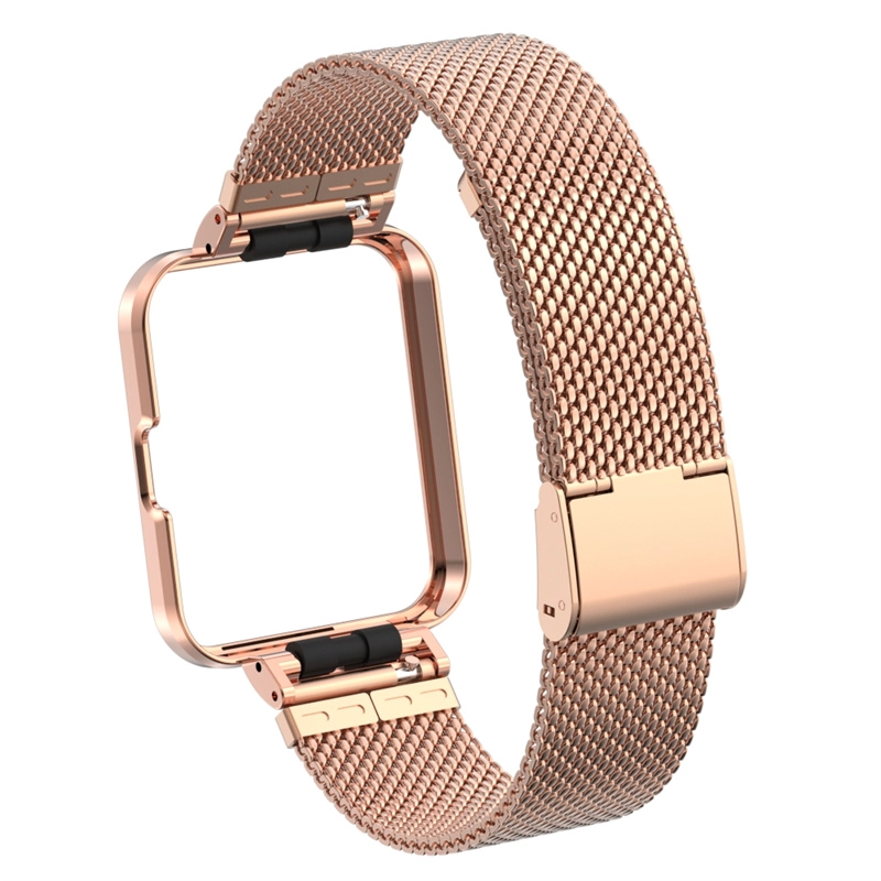 CBXM-W04 MESH roestvrijstalen pols horlogeband voor Xiaomi Mi/Redmi Watch 2 Lite
