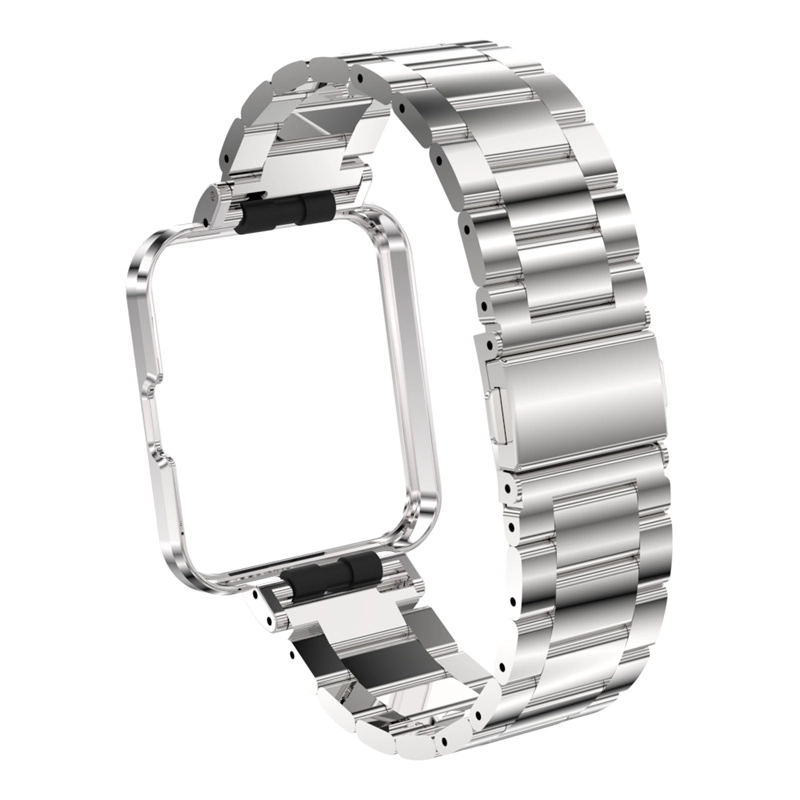 CBXM-W05 Sobre de bande de montre en acier inoxydable en métal solide pour Xiaomi Redmi Mi Watch 2 Lite
