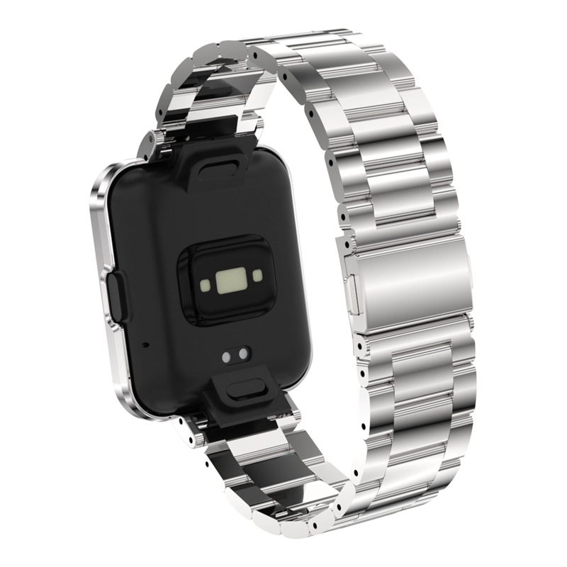 CBXM-W05 Sobre de bande de montre en acier inoxydable en métal solide pour Xiaomi Redmi Mi Watch 2 Lite