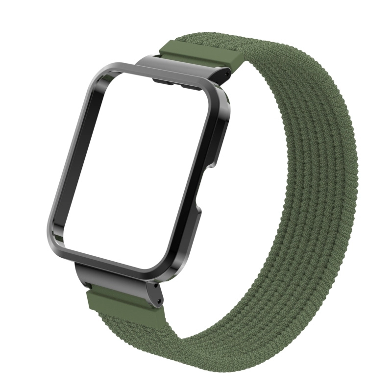 CBXM-W07 حلقة منفردة حلقة منفردة نايلون نايلون فرقة شريط ل Xiaomi Mi Redmi Watch 2 لايت