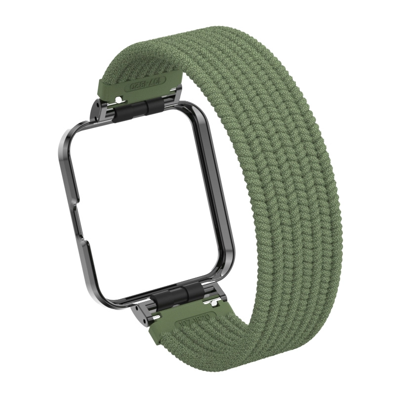 CBXM-W07 حلقة منفردة حلقة منفردة نايلون نايلون فرقة شريط ل Xiaomi Mi Redmi Watch 2 لايت