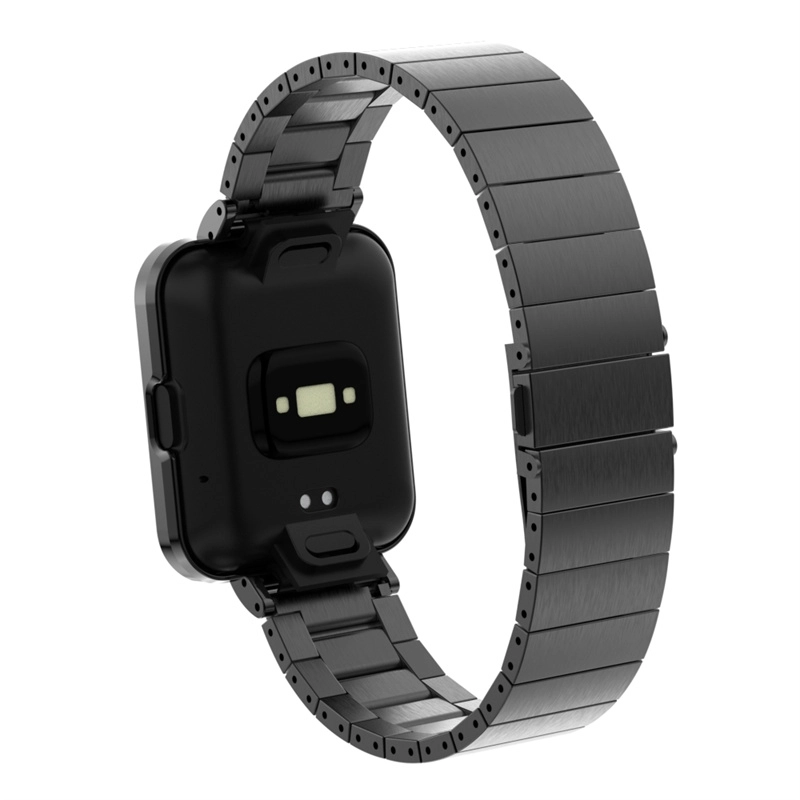 CBXM-W10 Band de montre en acier inoxydable pour Xiaomi Mi Redmi Watch 2 Lite