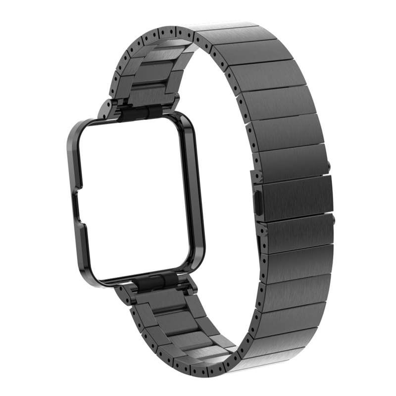 CBXM-W10 Band de montre en acier inoxydable pour Xiaomi Mi Redmi Watch 2 Lite