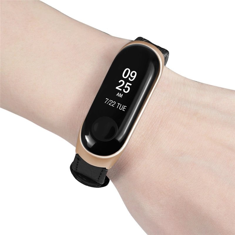CBXM05 Trendybay Бамбуковый шаблон Ремень Замена ремешок для Xiaomi Mi Band 3