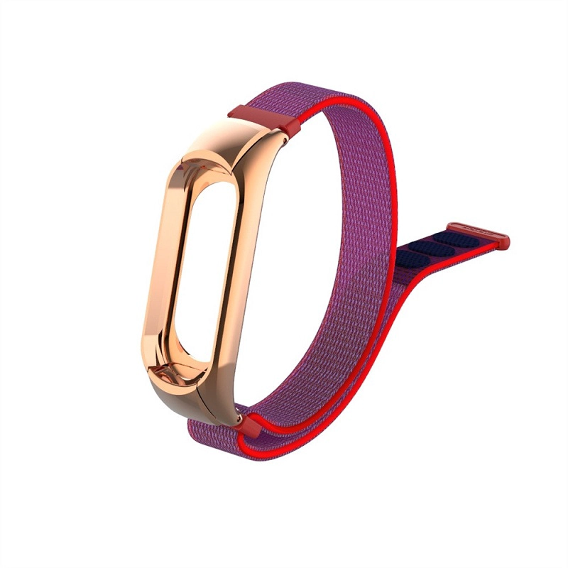 CBXM301 Xiaomi Mi Band 3 Renkli Dokuma Naylon Saat Sapanlar