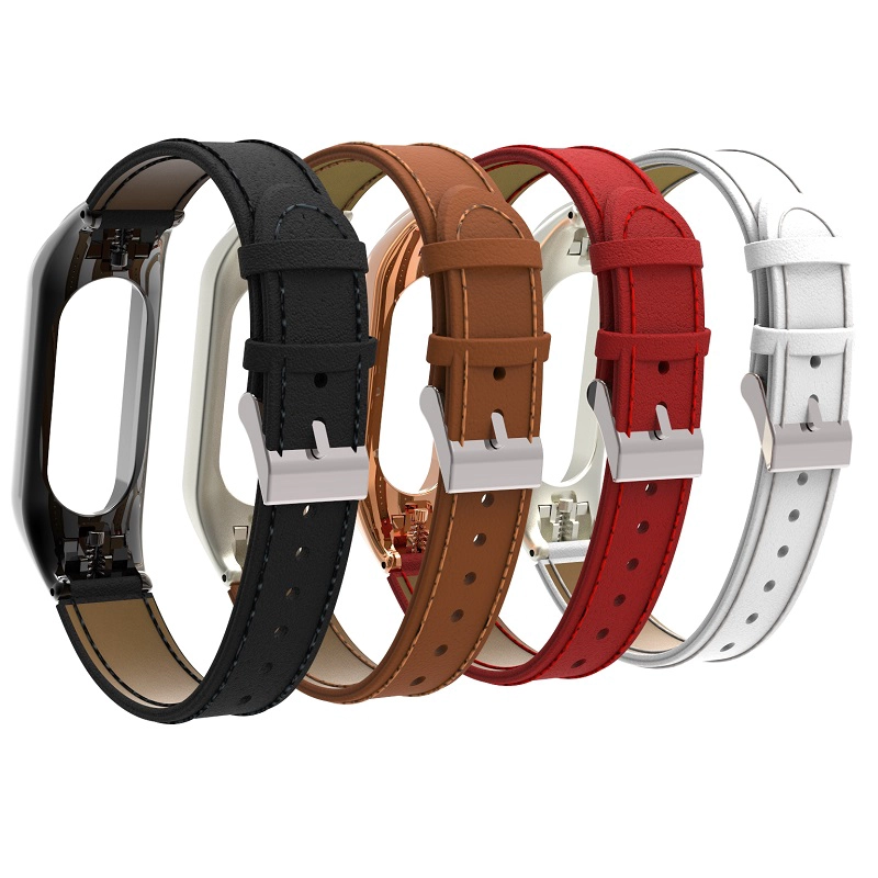 CBXM328 Новый стильный кожаный ремешок для Xiaomi Mi Band 3