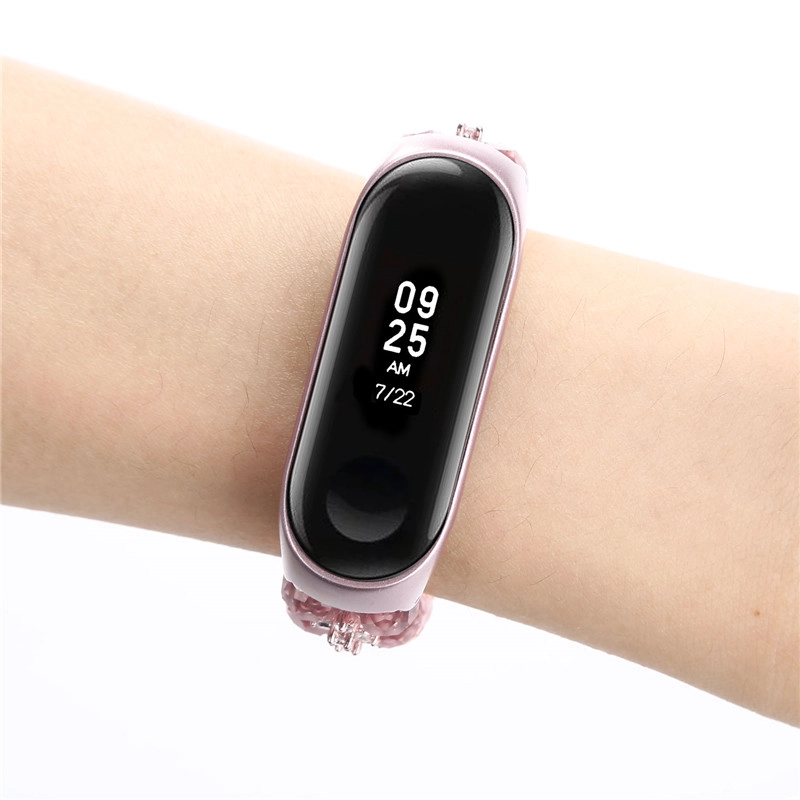 CBXM340 Fashion Ladies Handmade Jewelry Bracelet Strap For Xiaomi Mi Band 3