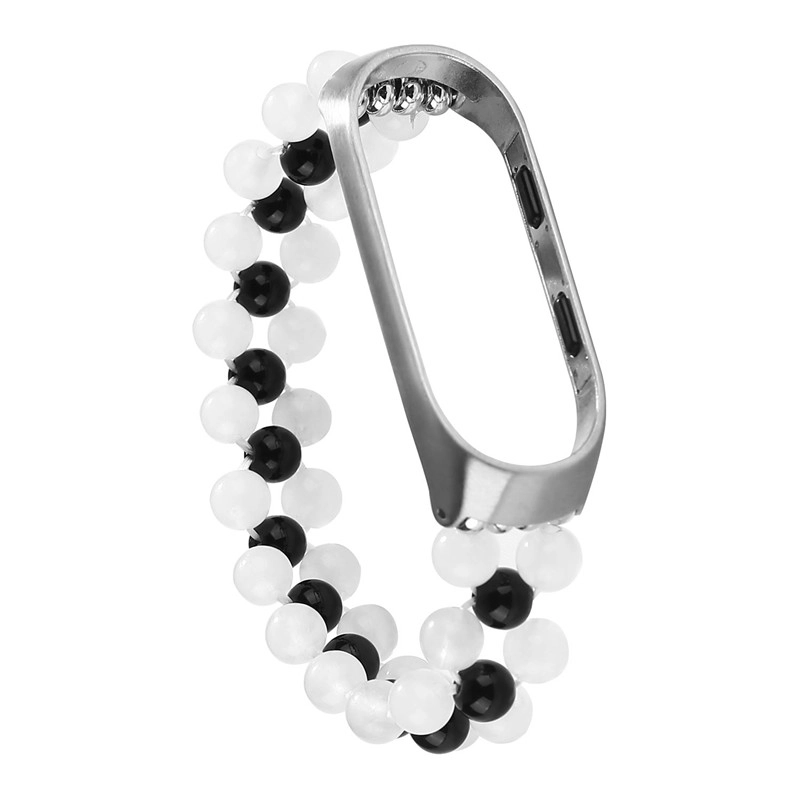 CBXM348 Trendybay女性女の子ファッションビーズ弾性ブレスレットストラップXiaomi Mi Band 3