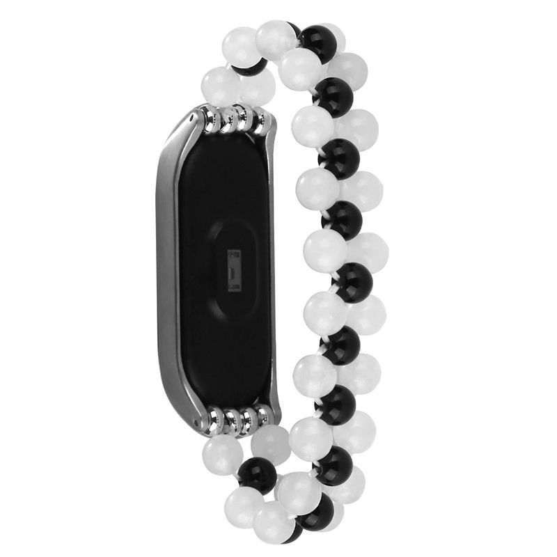 CBXM348 Trendybay女性女の子ファッションビーズ弾性ブレスレットストラップXiaomi Mi Band 3