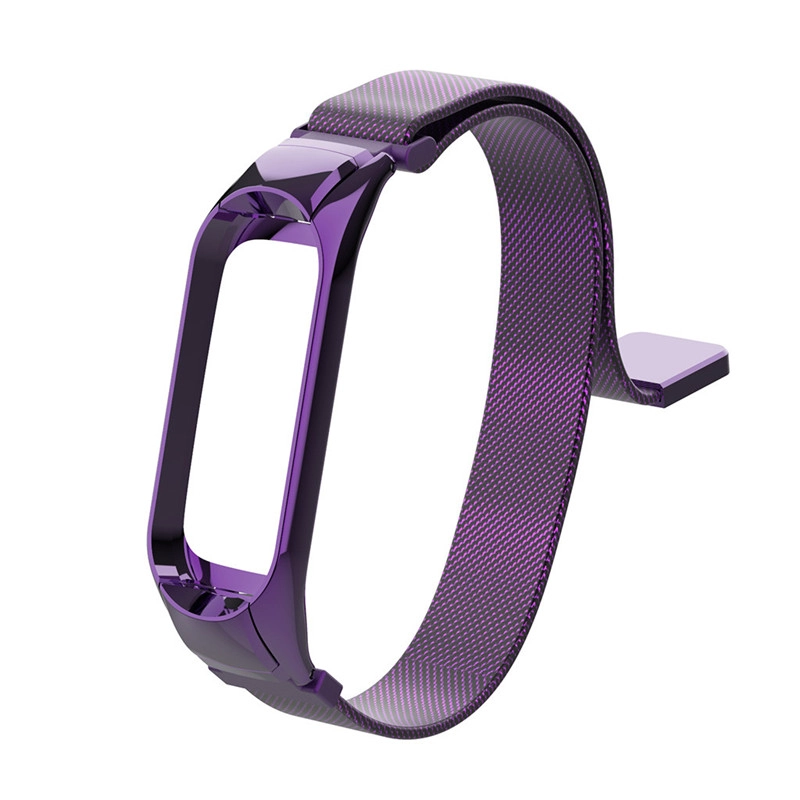CBXM359 Bracelet milanais magnétique en boucle avec boucle milanaise pour bande 3 Xiaomi