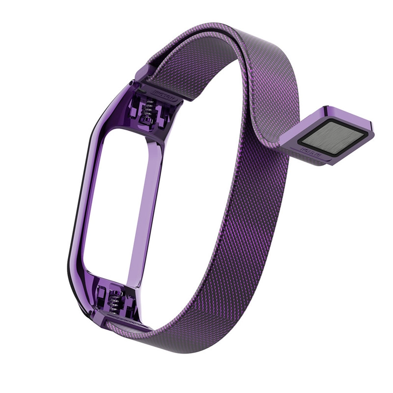 CBXM359 Bracelet milanais magnétique en boucle avec boucle milanaise pour bande 3 Xiaomi