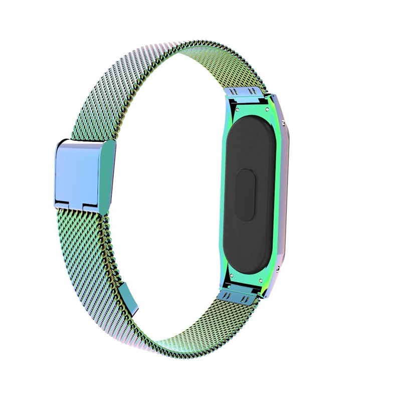 CBXM361 Milanese Loop Bracelet En Acier Inoxydable Pour Xiaomi Mi Band 3