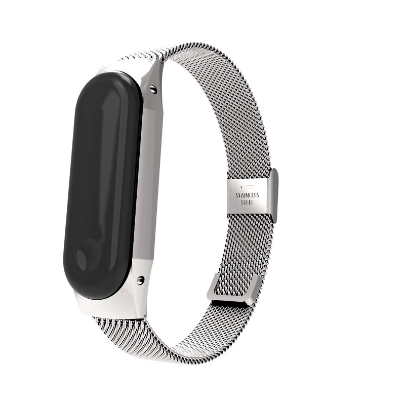 CBXM361 Milanese Loop Bracelet En Acier Inoxydable Pour Xiaomi Mi Band 3