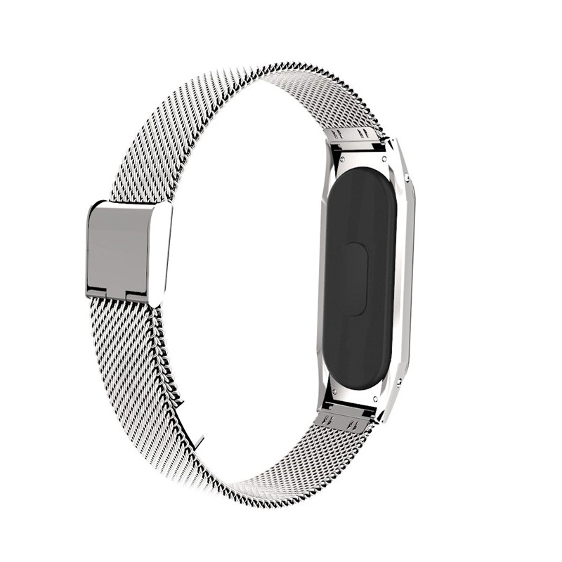 CBXM361 Milanese Loop Bracelet En Acier Inoxydable Pour Xiaomi Mi Band 3