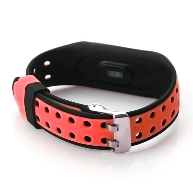 CBXM361 Trendybay Dual Colors Silicone Wristband Correa para Xiaomi Mi Band 3