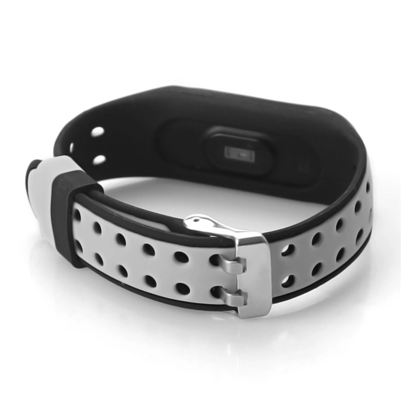 CBXM361 Trendybay Dual Colors Silicone Wristband Correa para Xiaomi Mi Band 3